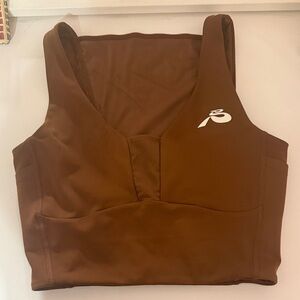 Bandit sports bra. In coffee bean